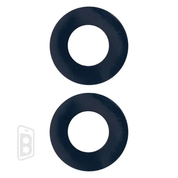 Back Camera Lens (Glass Only) With Adhesive Compatible For iPhone 12 Pro (3 Piece Set)