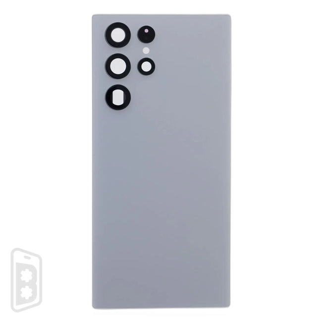 Back Cover Glass With Camera Lens Compatible For Samsung Galaxy S22 Ultra 5G