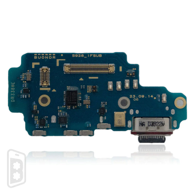 Charging Port Board With Sim Card Reader Compatible For Samsung Galaxy S24 Ultra 5G (S928U) (North American Version)