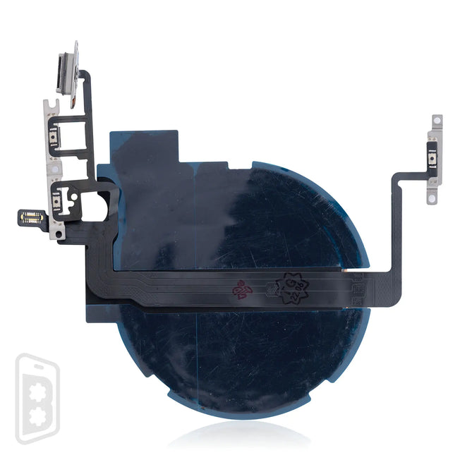 Wireless NFC Charging Flex With Power & Volume Flex Pre-Installed Compatible For iPhone 13 Pro Max
