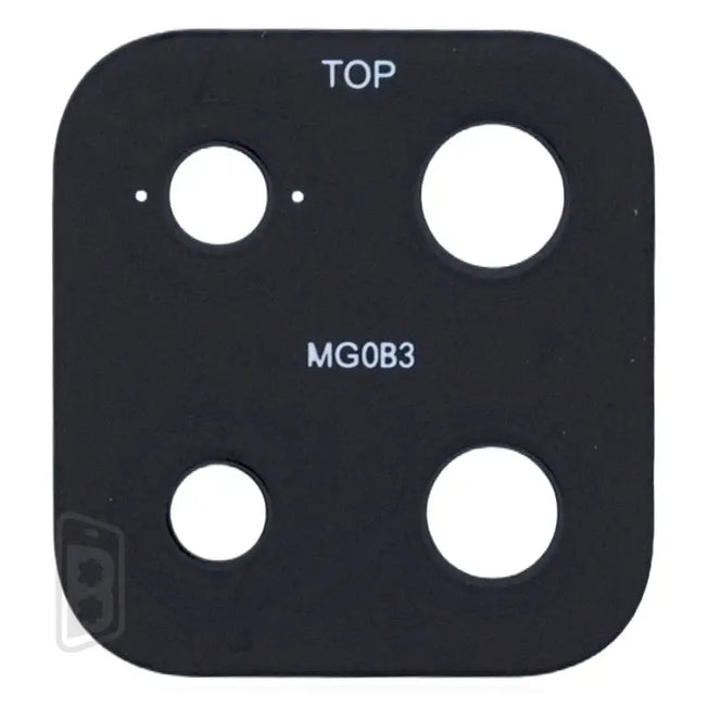 Back Camera Lens (Glass Only) With Adhesive Compatible For Samsung Galaxy A12 (A125 / 2020) (4 Piece Set)