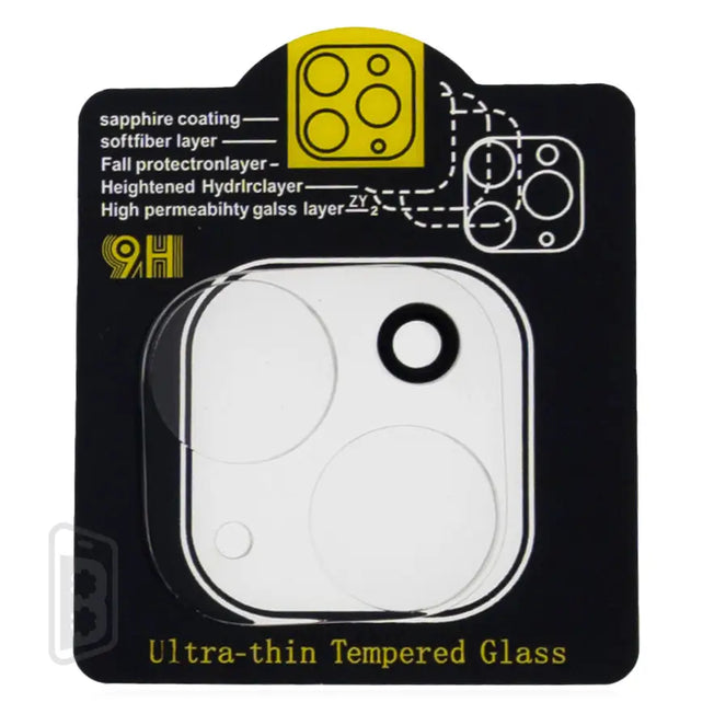 iPhone 15 / 15 Plus Back Camera Tempered Glass - Clear