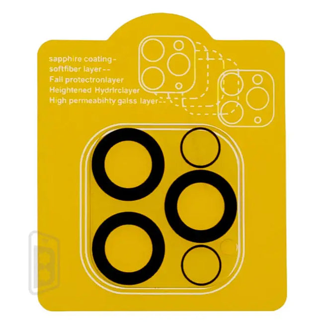 iPhone 12 Pro Back Camera Tempered Glass - Clear