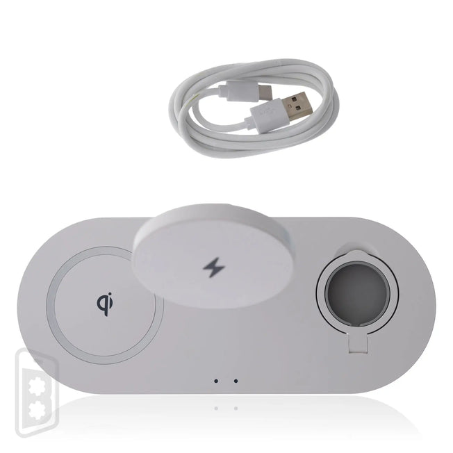 3 in 1 Multifunction Magnetic Wireless Charger Stand for iPhone/AirPods/iWatch