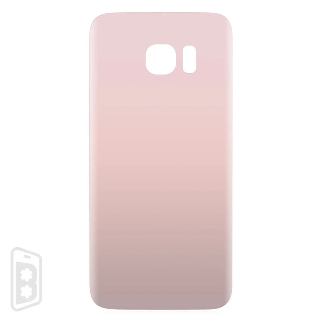 Back Cover Glass Without Camera Lens Compatible For Samsung Galaxy S7 Edge