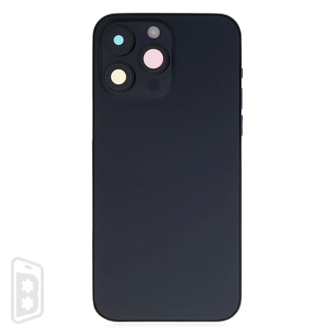 Back Housing W/ Small Pre-Installed Compatible For iPhone 14 Pro Max (US Version) (No Logo)