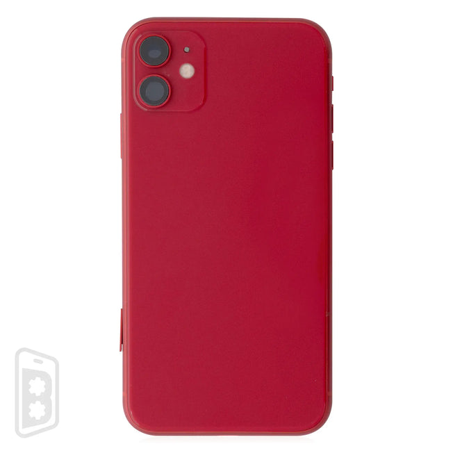 Back Housing W/ Small Components Pre-Installed Compatible For iPhone 11 (No Logo)