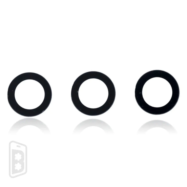 Back Camera Lens (Glass Only) With Adhesive Compatible For Samsung Galaxy S22 / S22 Plus (3 Piece Set)