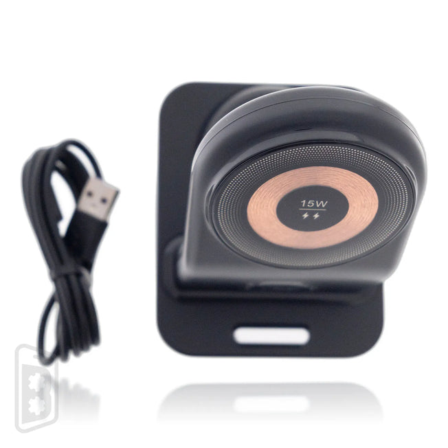 2 in 1 Wireless Charger Stand with Night Light