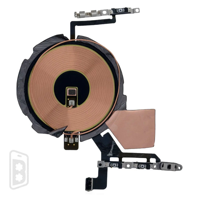 Wireless NFC Charging Flex With Power & Volume Flex Pre-Installed Compatible For iPhone 14 Pro Max