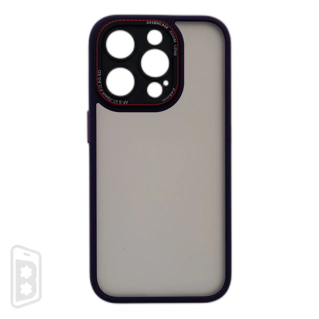 Matte Impact Case With Camera Lens - iPhone 15 Series
