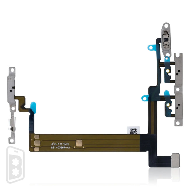 Power And Volume Button Flex Cable Compatible For iPhone 13 Mini