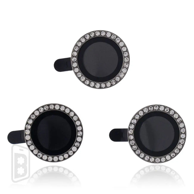 DiamondDot Lens Shield Compatible For iPhone 15 Pro / 15 Pro Max (3 pieces set)