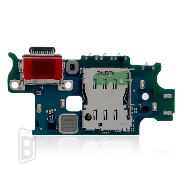 Charging Port Board With Sim Card Reader Compatible For Samsung Galaxy S23 Plus 5G (S916U) (North American Version)