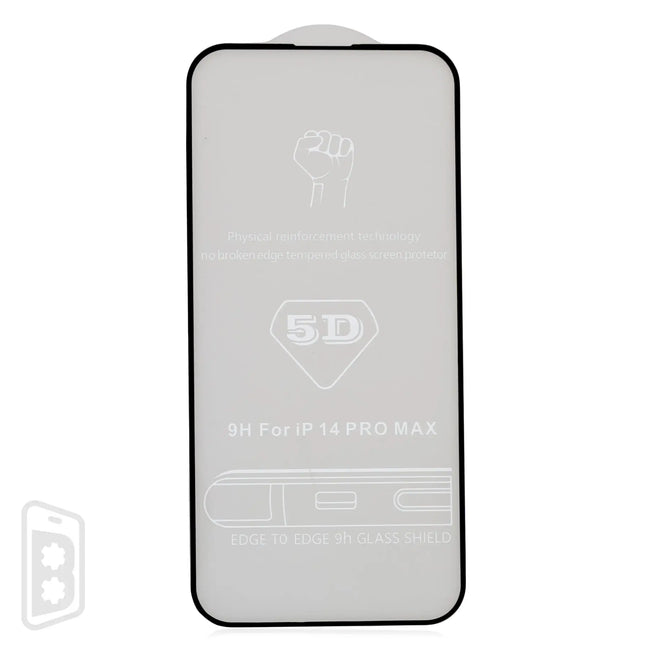 iPhone 14 Pro Max Tempered Glass - XD Full Coverage