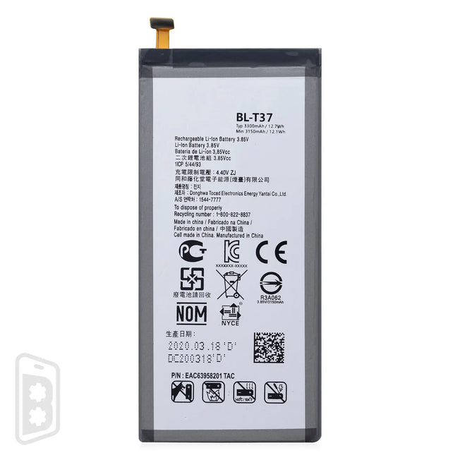 Replacement Battery Compatible For LG Stylo 4 / Stylo 4 Plus / V40 ThinQ / Q8 (Q815) (BL-T37)