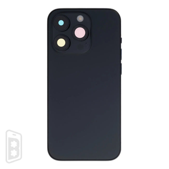 Back Housing W/ Small Pre-Installed Compatible For iPhone 14 Pro (US Version) (No Logo)