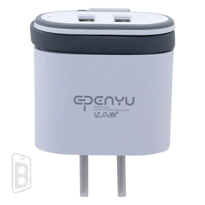 Epenyu - Home Charger - Dual USB Type A Adapter + Micro USB Cable