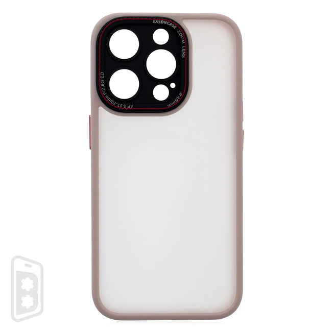 Matte Impact Case With Camera Lens - iPhone 15 Series