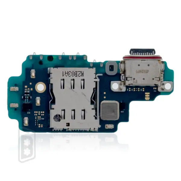 Charging Port Board With Sim Card Reader Compatible For Samsung Galaxy S23 Ultra 5G (S918U) (North American Version)