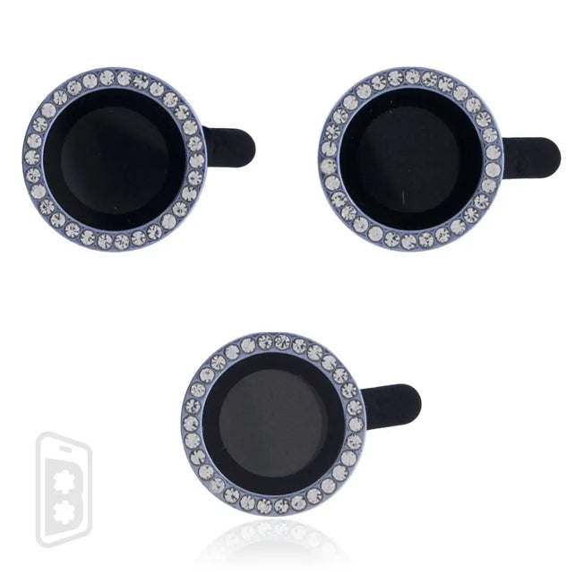 DiamondDot Lens Shield Compatible For iPhone 15 Pro / 15 Pro Max (3 pieces set)