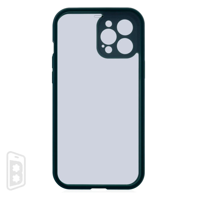 Silicone Magnet Tempered Glass - iPhone 12 Series