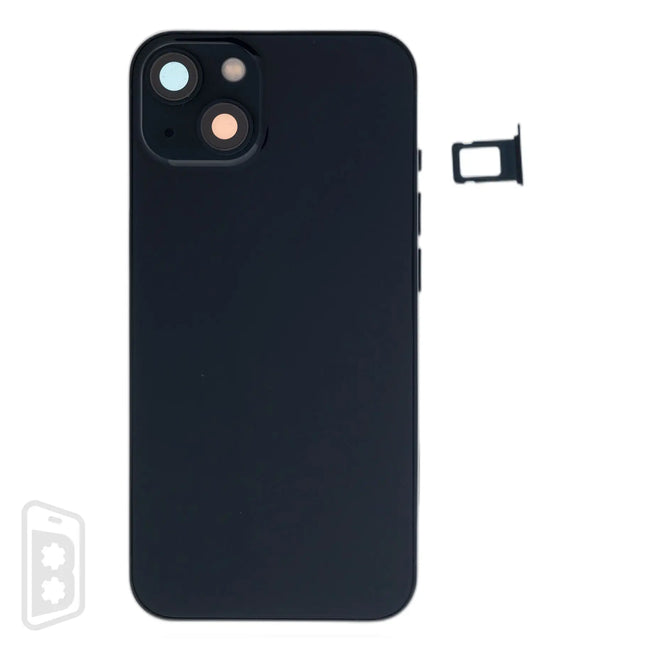 Back Housing W/ Small Components Pre-Installed Compatible For iPhone 13 (US Version) (No Logo)