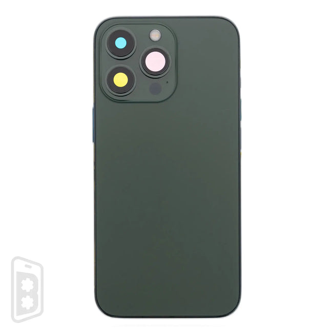 Back Housing W/ Small Components Pre-Installed Compatible For iPhone 13 Pro (US Version) (No Logo)