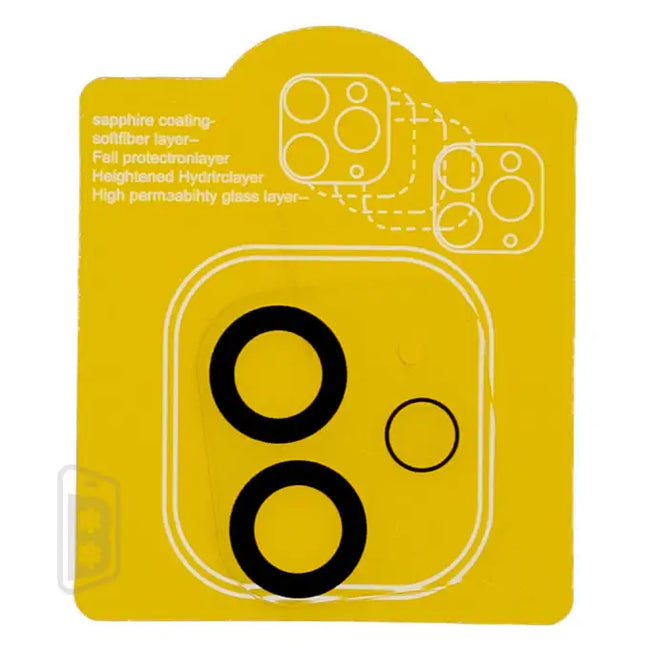 iPhone 12 Back Camera Tempered Glass - Clear