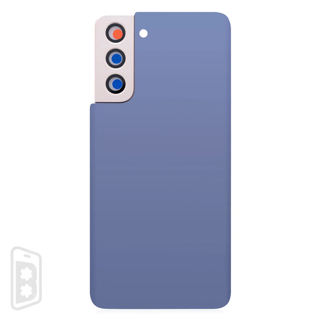 Back Cover Glass With Camera Lens Compatible For Samsung Galaxy S21 5G