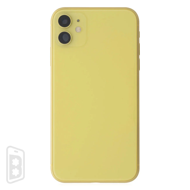 Back Housing W/ Small Components Pre-Installed Compatible For iPhone 11 (No Logo)