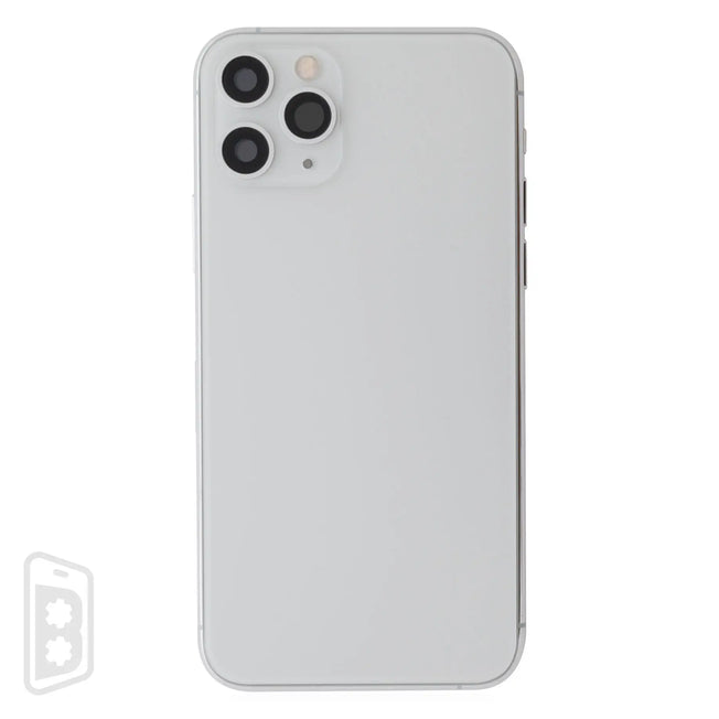 Back Housing W/ Small Components Pre-Installed Compatible For iPhone 11 Pro (No Logo)