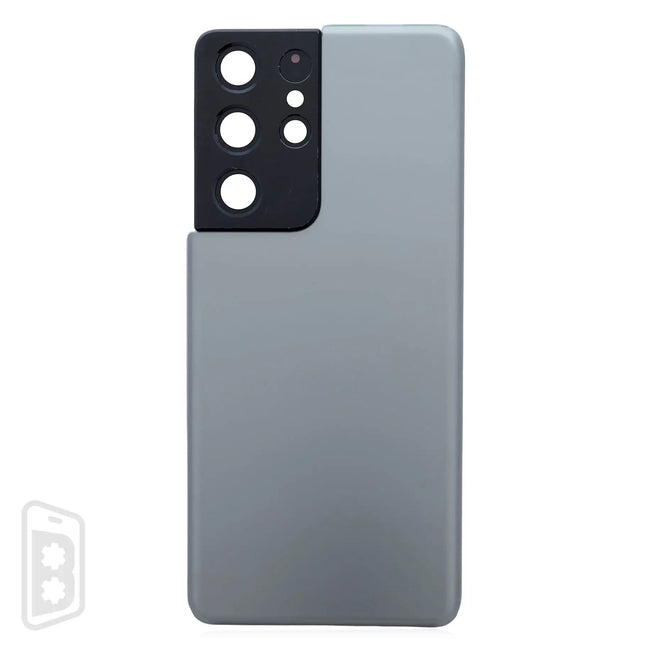 Back Cover Glass With Camera Lens Compatible For Samsung Galaxy S21 Ultra
