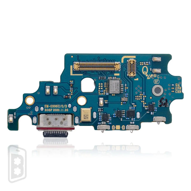 Charging Port Board With Sim Card Reader Compatible For Samsung Galaxy S21 Plus (G996U) (US Version)