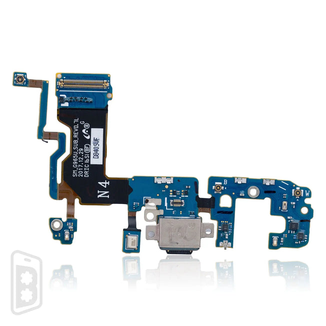 Charging Port With Flex Cable Compatible For Samsung Galaxy S9 Plus (G965U) (US Version)