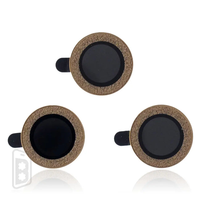 GlitterGlow Lens Shield Compatible For iPhone 14 Pro / 14 Pro Max (3 pieces set)