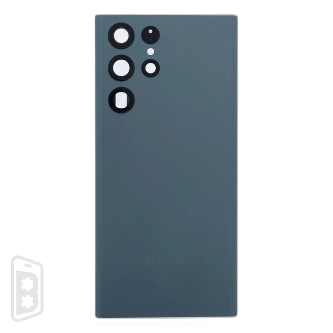 Back Cover Glass With Camera Lens Compatible For Samsung Galaxy S22 Ultra 5G