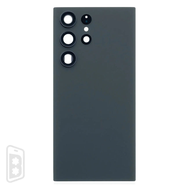 Back Cover Glass With Camera Lens Compatible For Samsung Galaxy S23 Ultra 5G