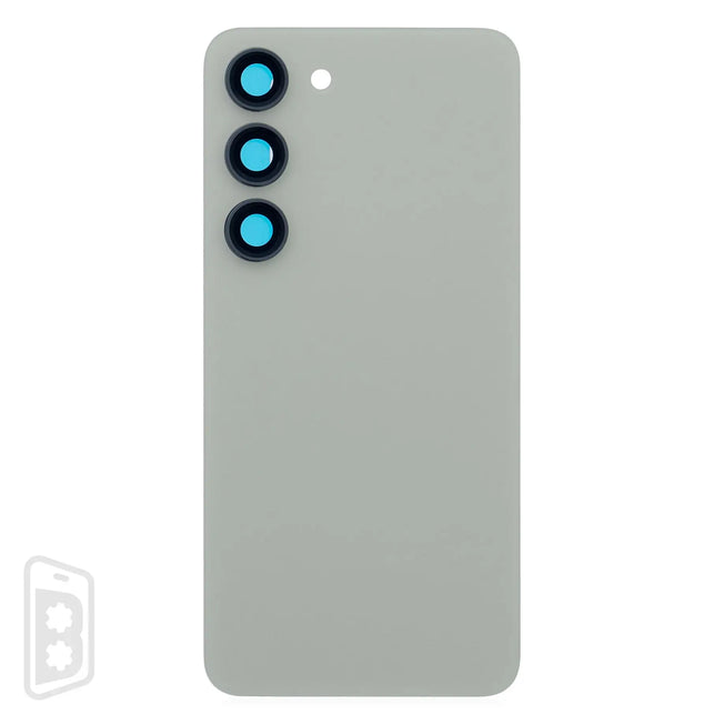 Back Cover Glass With Camera Lens Compatible For Samsung Galaxy S23 5G