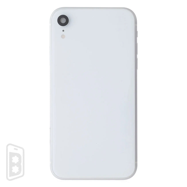 Back Housing W/ Small Components Pre-Installed Compatible For iPhone XR (No Logo)