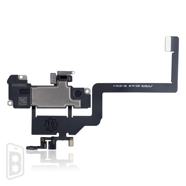Earpiece Speaker With Proximity Sensor Cable Compatible For iPhone 11 (Warning: Irreparable Face ID Functionality)