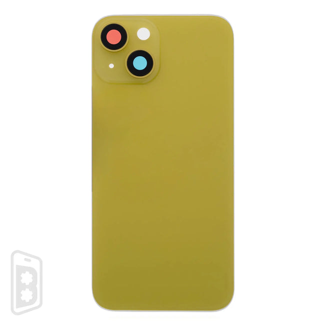 Back Glass With Steel Plate With Wireless NFC Charging MagSafe Magnet Compatible For iPhone 14 (No Logo)