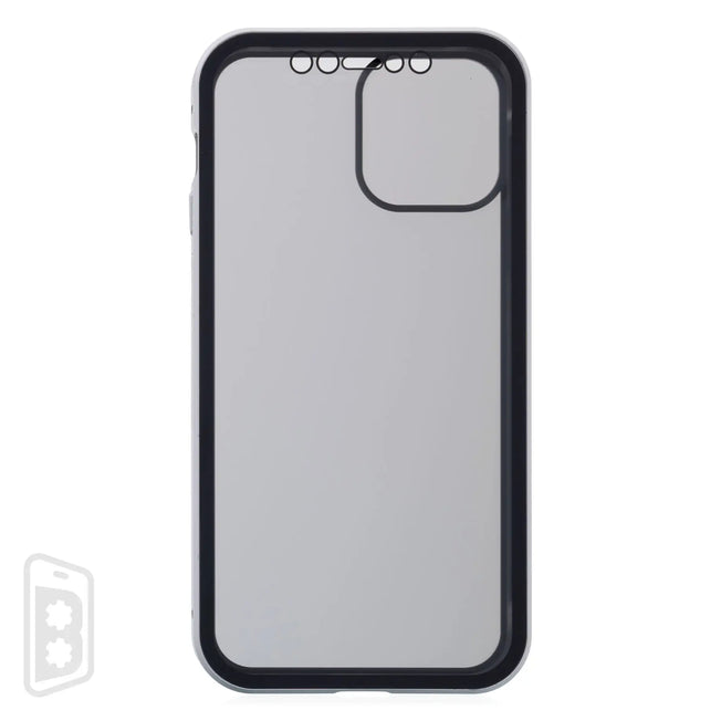 Metallic Magnet Privacy Tempered Glass - iPhone 12 Series