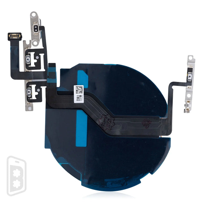 Wireless NFC Charging Flex With Power & Volume Flex Pre-Installed Compatible For iPhone 12 Mini