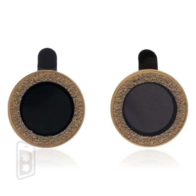 GlitterGlow Lens Shield Compatible For iPhone 15 / 15 Plus (2 pieces set)