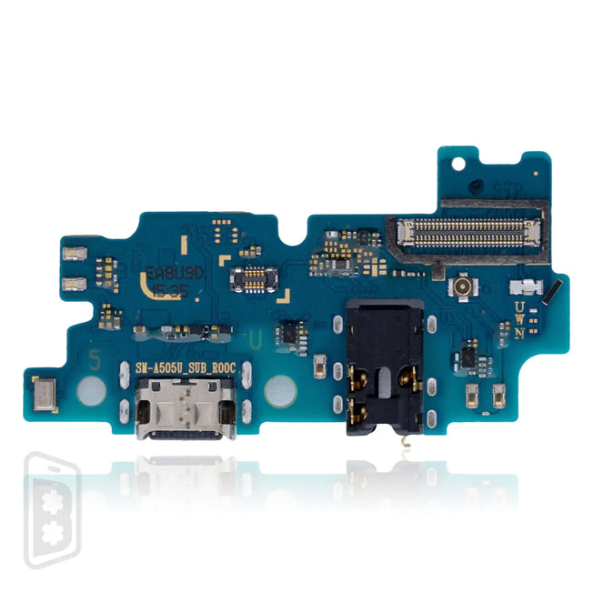 Charging Port Board With Headphone Jack Compatible For Samsung Galaxy A50 (A505 / 2019) (US Version)