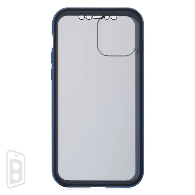 Metallic Magnet Privacy Tempered Glass - iPhone 12 Series