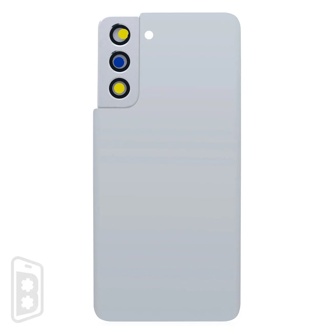 Back Cover Glass With Camera Lens Compatible For Samsung Galaxy S21 5G