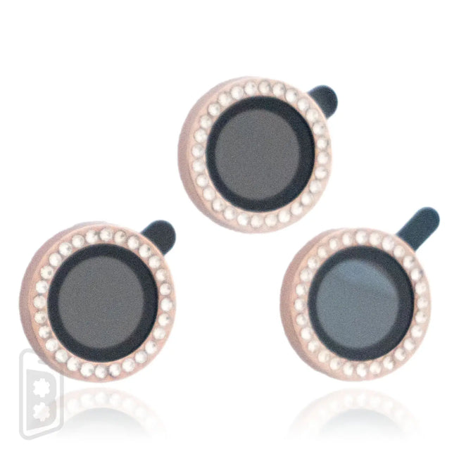 Arzoo Pro+ DiamontDot Lens Shield Compatible For iPhone 16 Pro / 16 Pro Max (3 piece set)