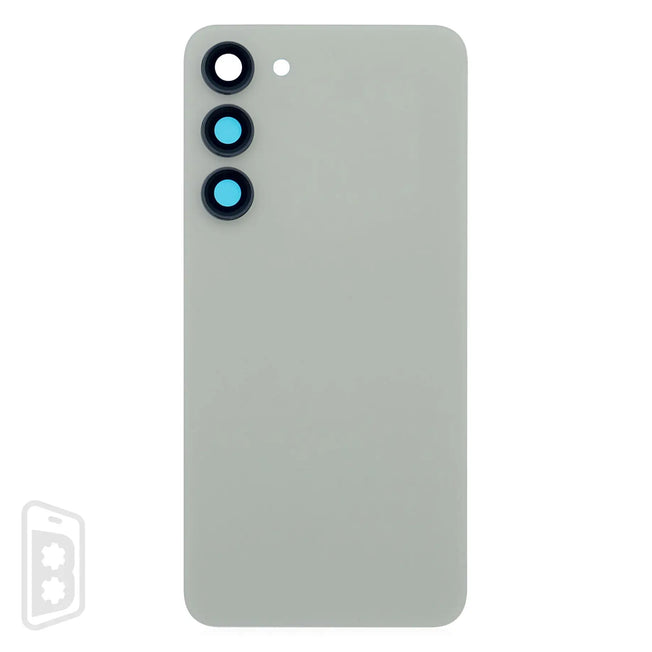 Back Cover Glass With Camera Lens Compatible For Samsung Galaxy S23 Plus 5G